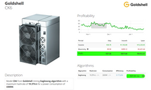 Load image into Gallery viewer, GOLDSHELL CK6 NERVOS MINER ASIC MINING SERVER